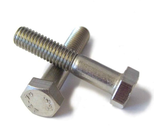 M 20 X 65  Hex Head Bolt (A2) Stainless Steel - Image 2