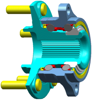 FRONT WHEEL BEARING